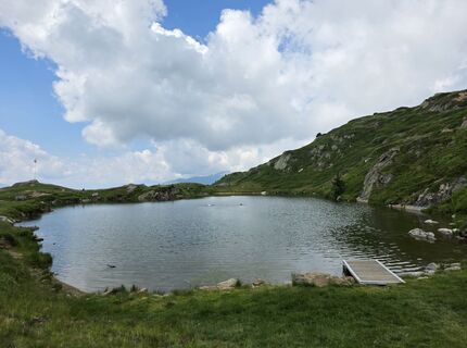 Photo de André Moergeli le long du parcours