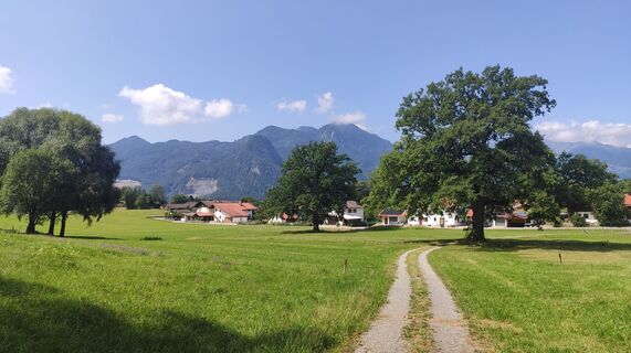 Foto von Adi Lechner entlang der Tour