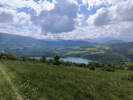 Foto von Mirco moretti entlang der Tour
