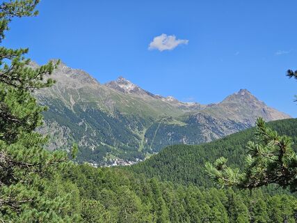 Foto von Bruno Sprecher entlang der Tour
