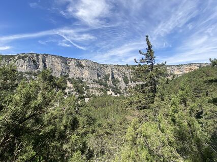 Zdjęcie z Mario Spalinger wzdłuż trasy