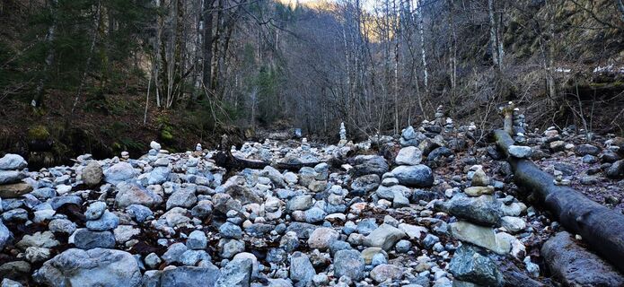 Foto von Klaus Lehner entlang der Tour
