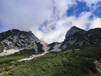 Blick zum Mitterstein (re)