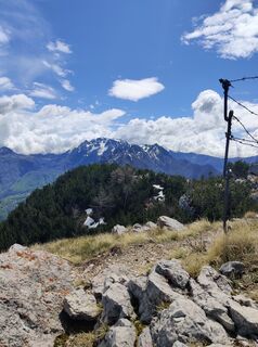 Photo de Lorenzo Martinelli le long du parcours