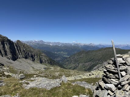 Photo de Oskar Vogel le long du parcours