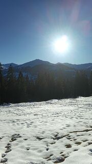 Foto von Joe Täschler entlang der Tour