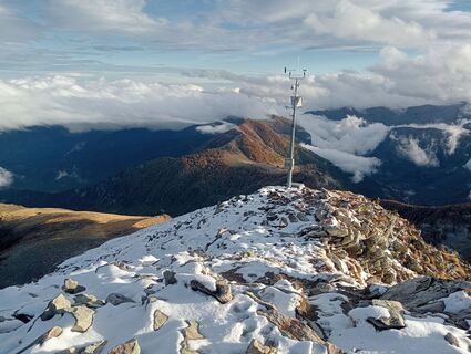Foto de simone ravasi a lo largo del recorrido
