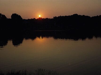 Der schönste Platz von Gosdorf: am Röcksee.