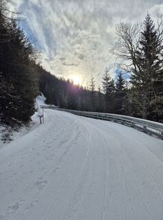 Foto von Arnulf Müller entlang der Tour