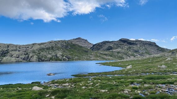 Zdjęcie z Eva Theiß wzdłuż trasy