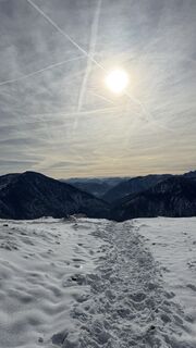 Foto von Leon entlang der Tour