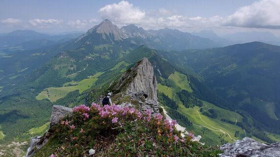 Foto von Thomas Weber entlang der Tour