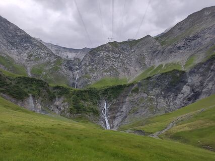 Photo de Peter Seliner le long du parcours