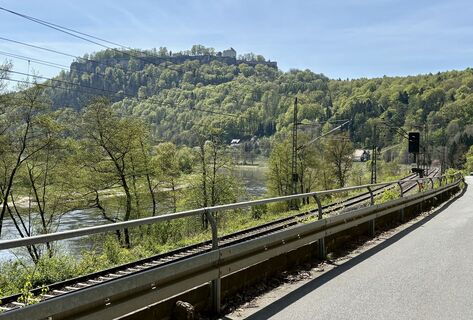 Fotografia z berg-wanderer na trase