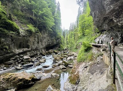 Fotografia z René Kozlowski na trase