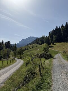 Photo de Tom Bader le long du parcours