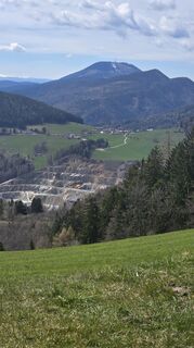 Foto de Christa Eibel a lo largo del recorrido