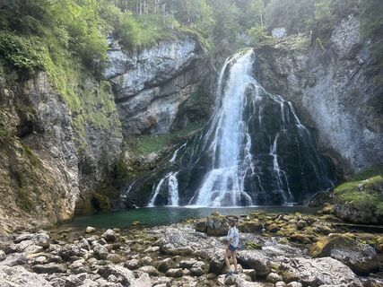 Foto de Iwona Sakowicz a lo largo del recorrido