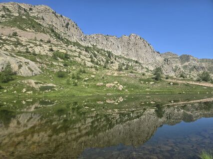 Photo de Francesca Semeraro le long du parcours