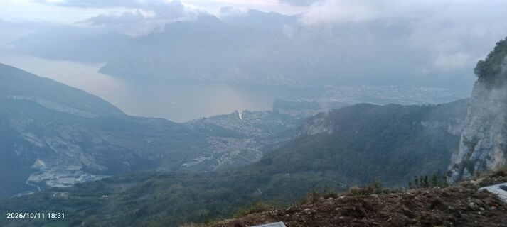 Photo de Andrea Guiato le long du parcours