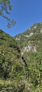 Foto de Ettore Mezzalira a lo largo del recorrido