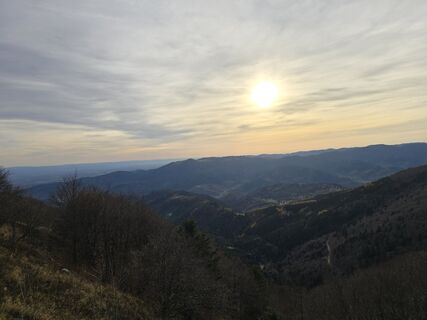 Foto von Michel Kennel entlang der Tour