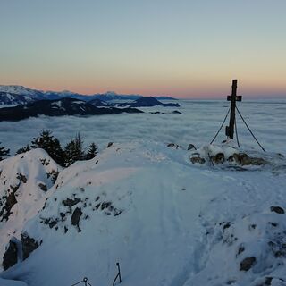 Winter Stimmung am Gipfel