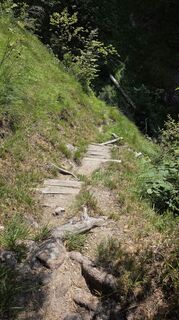 Foto von Gabriele Wagener entlang der Tour
