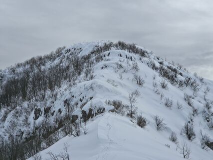 Photo de Fabrizio Plesnizer le long du parcours