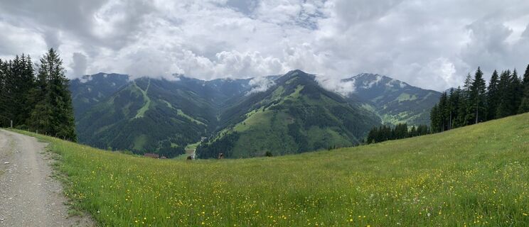 Photo de Melanie Hörzer le long du parcours