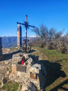 Zdjęcie z Lara Musitelli wzdłuż trasy