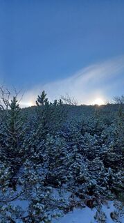 Zdjęcie z tina wzdłuż trasy