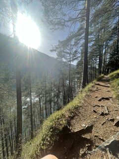 Foto von Martin Parth entlang der Tour