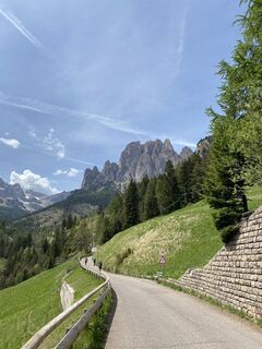 Foto von Nicola Biancardi entlang der Tour