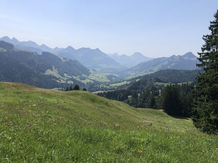 Fotografie z Peter Bolliger na trase