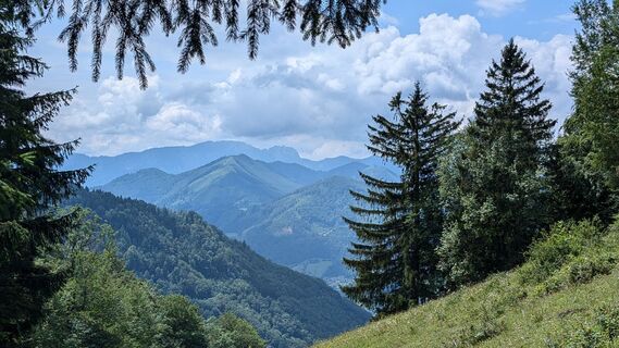 Foto von Klaus Lehner entlang der Tour