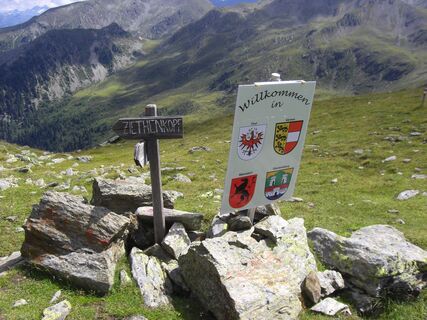 Landesgrenze Osttirol - Kärnten