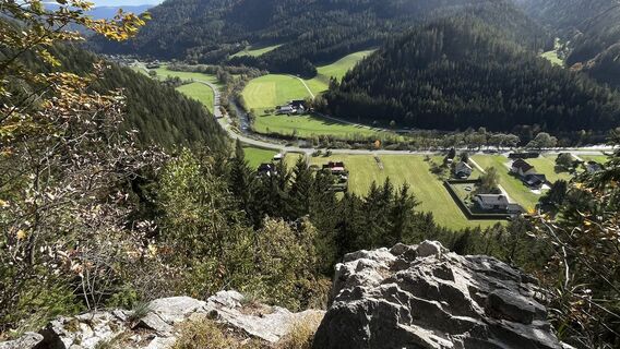 Foto von Heinrich Reisinger entlang der Tour