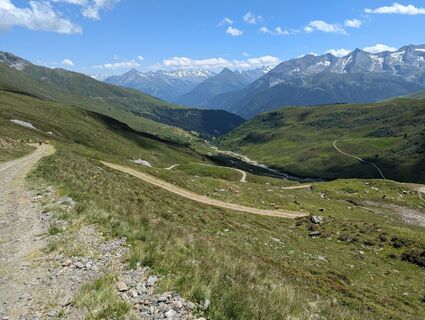 Foto von Johann Stadlbauer entlang der Tour