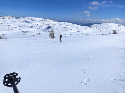 Foto de milena livieri a lo largo del recorrido