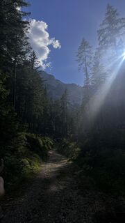 Foto von Sándor Szeleczki entlang der Tour