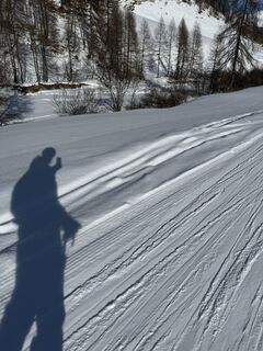 Zdjęcie z Vivien Klose wzdłuż trasy