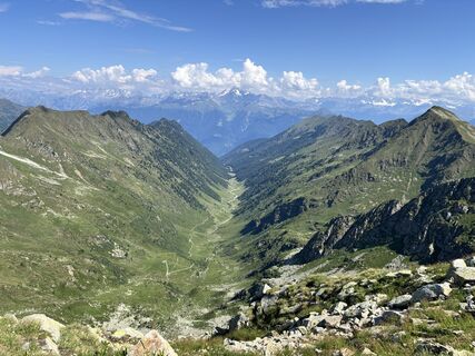 Foto von Angelo Austoni entlang der Tour