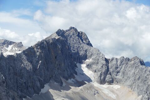 Blick zur Zugspitze