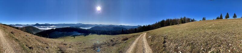 Photo de Leo Fahrngruber le long du parcours