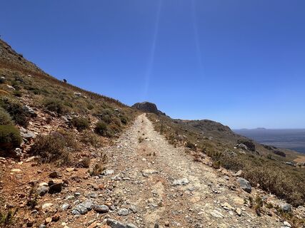 Photo de Micha le long du parcours