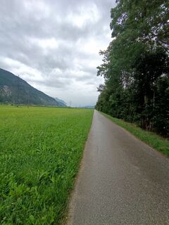 Foto van Wilfried langs de tour