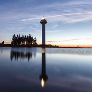Hochheideturm und Bergsee Ettelsberg