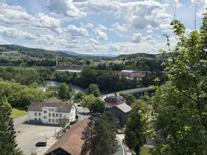 Foto von Astrid entlang der Tour