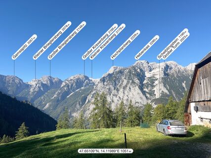 Foto von Peter Endl entlang der Tour